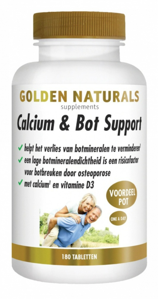 Golden Naturals Calcium & Bot Tabletten