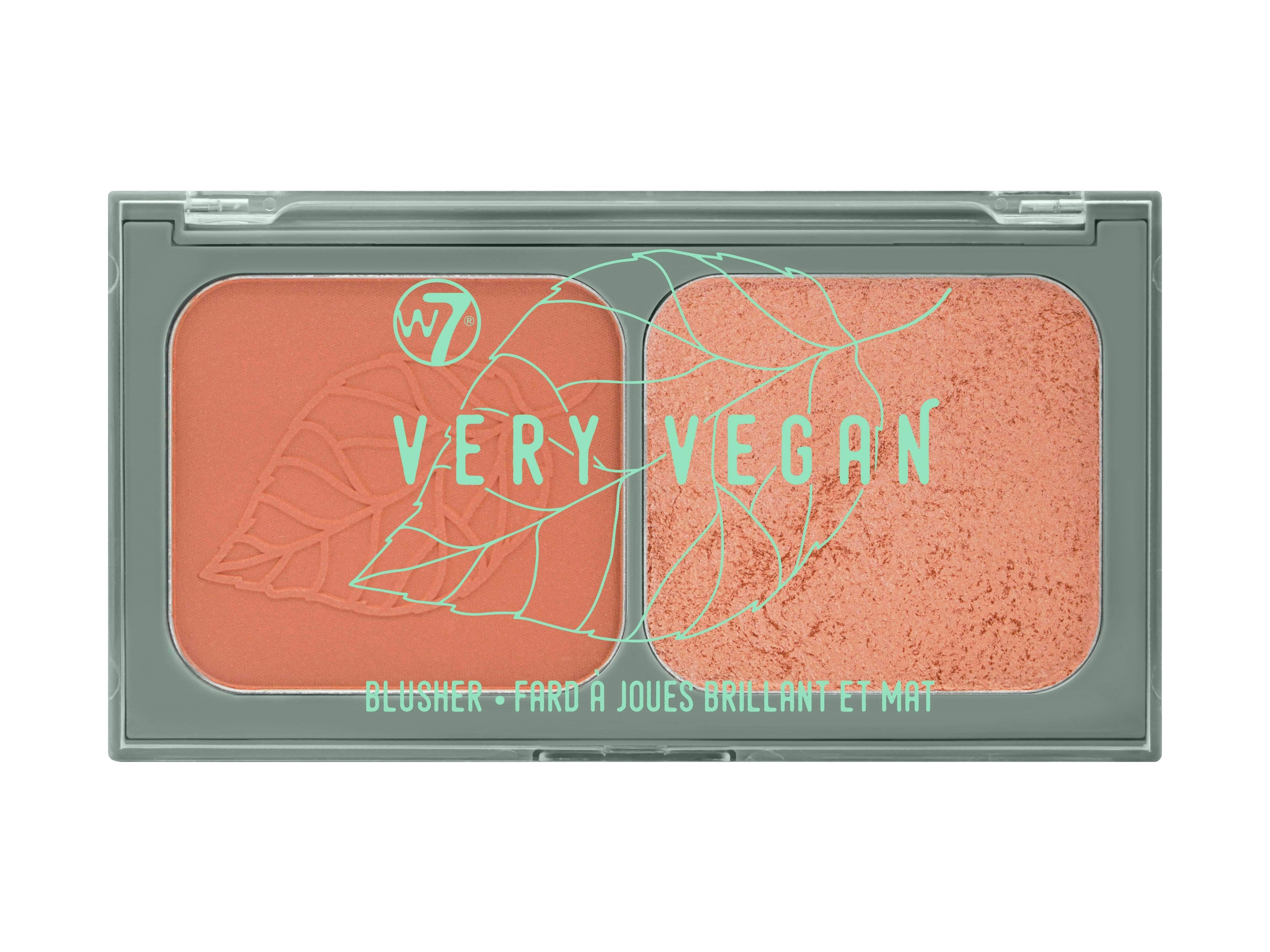 W7 Very Vegan Blusher Duo Plumeria 16 g