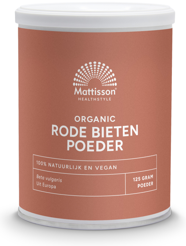 Mattisson Absolute rode bieten poeder raw 125g