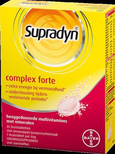 Supradyn Suprad complex forte 45 bruistabletten