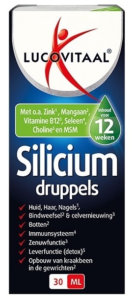 Lucovitaal Silicium Druppels