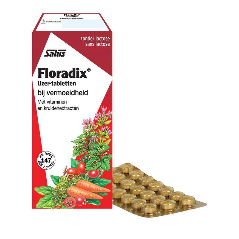 Salus Floradix ijzer 147 tabletten