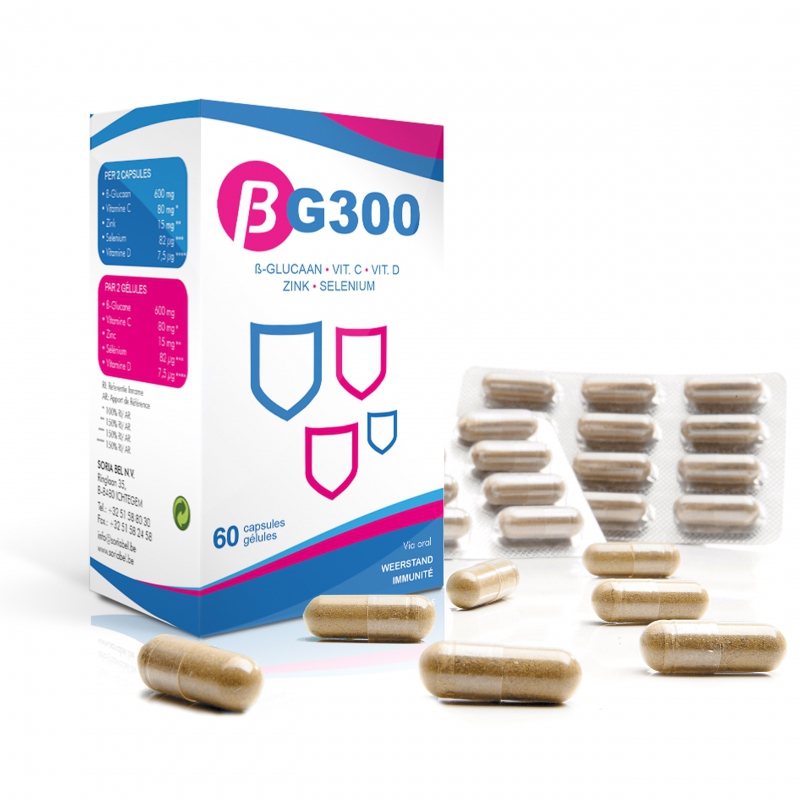 Soria Natural Soria bg300 weerstand capsules 60ca
