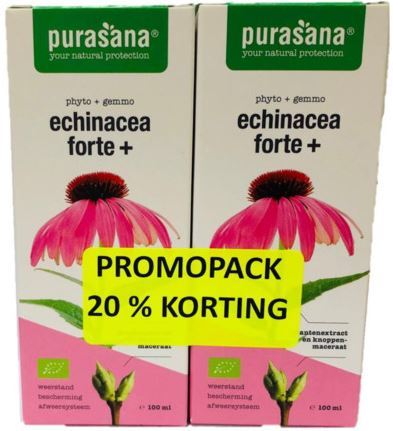 Purasana Echinacea forte + promo pack bio 200ml