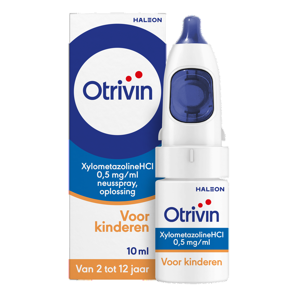Otrivin Xylometazoline HCI 0,5 mg/ml Kinder Neusspray bij een verstopte neus