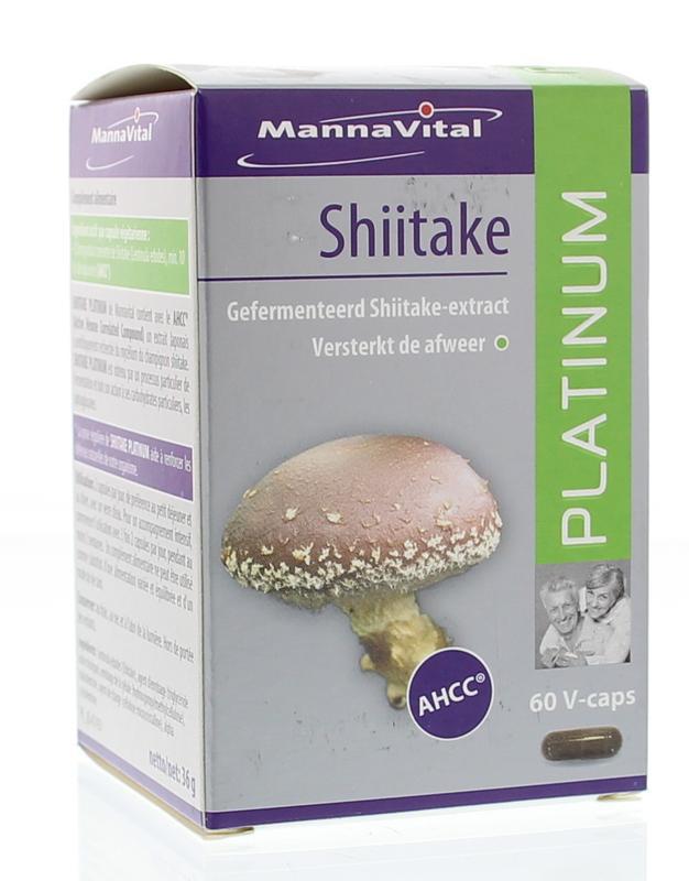 MannaVital Shiitake platinum 60ca