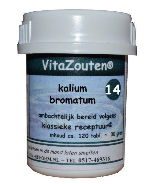 Vita Reform Kalium bromatum vitazout nr. 14 120 Tabletten