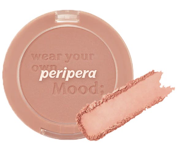 Peripera Pure Blushed Sunshine Cheek 017 Rosy Brown