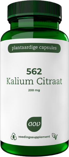 AOV 562 kalium citraat 200 mg 90 vegacaps