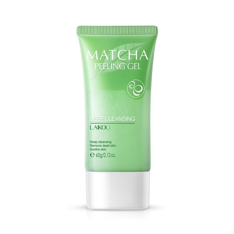 I-Beautiful LAIKOU Matcha Exfoliërende Peeling Gel Facial Scrub Hydraterende Whitening Voedende Reparatie Scrubs Gezichtscrème Huidverzorging 60g