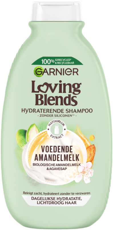 Garnier Loving blends shampoo voedende amandelmelk 300 ml