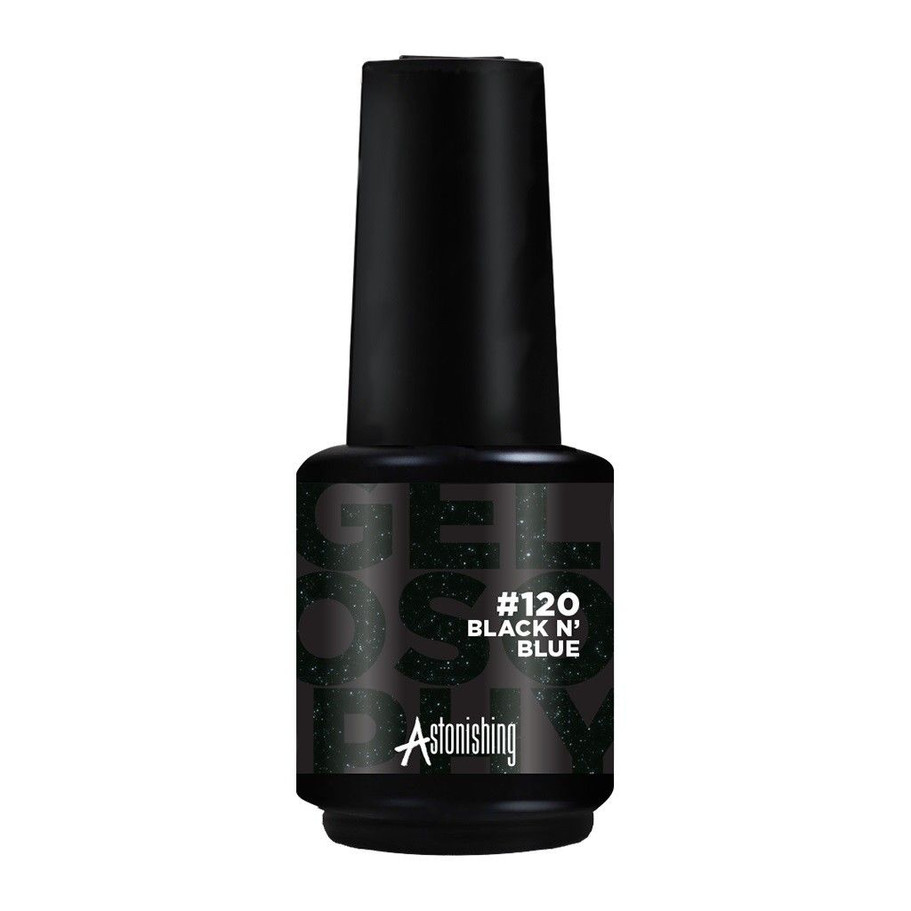 Kapperskorting Astonishing Gelosophy 120 BLACK N BLUE 15ml