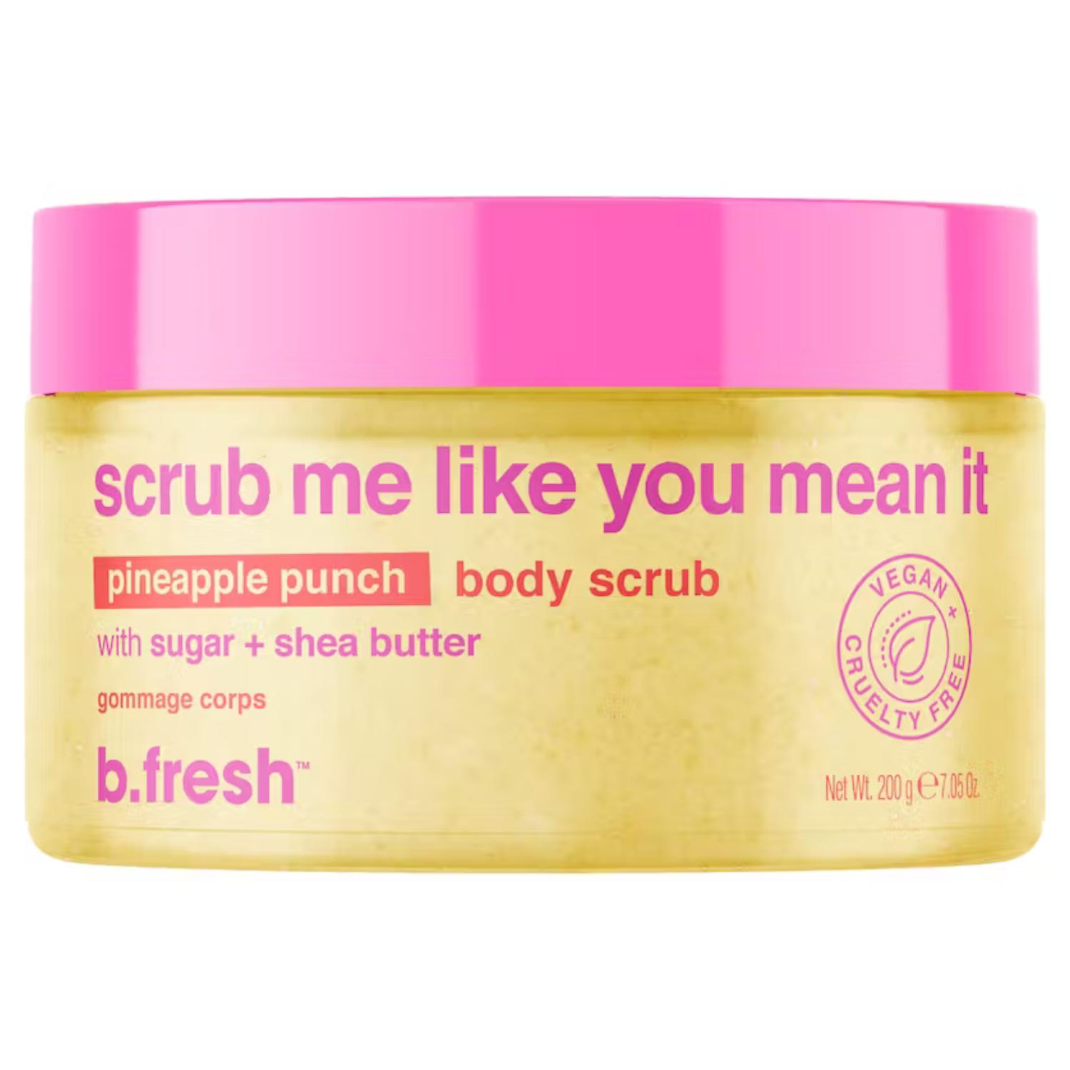 TanningParadise B.Fresh Scrub Me Like You Mean It Ananas Lichaamspeeling 200g