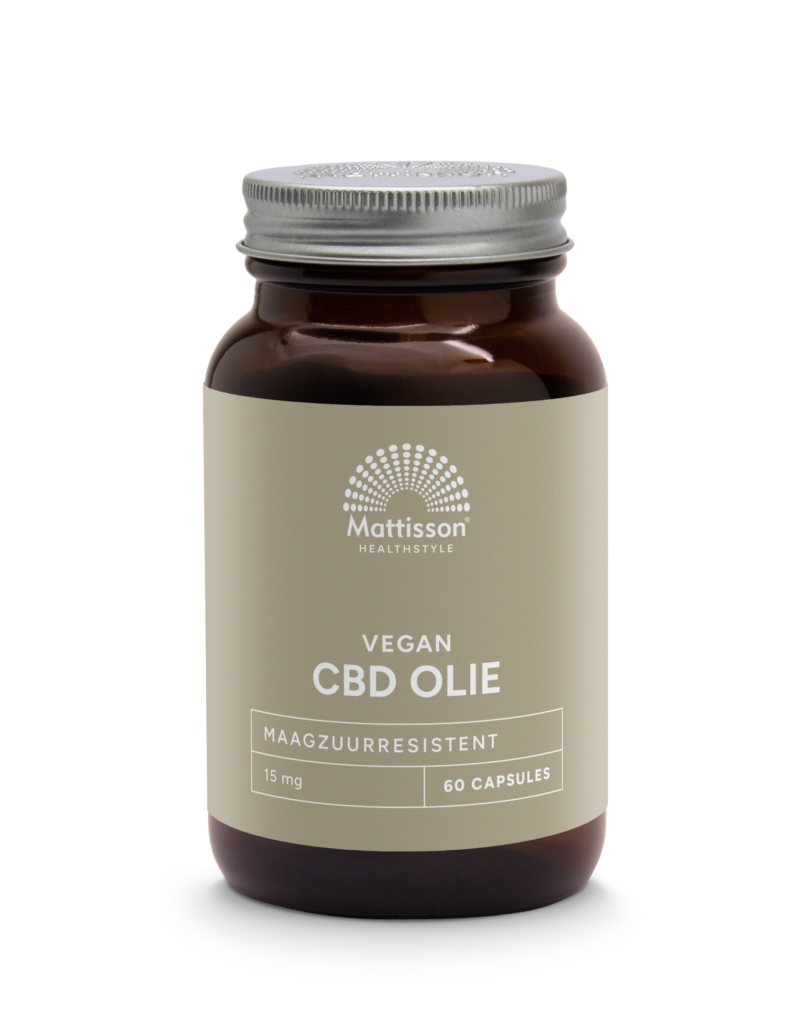 Mattisson HealthStyle CBD Olie 15mg Vegacaps