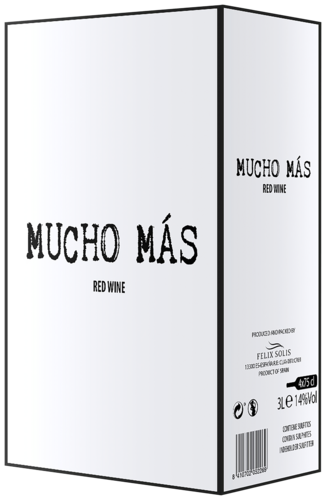 Mucho Mas Mucho Más Tinto Bag in Box 300CL