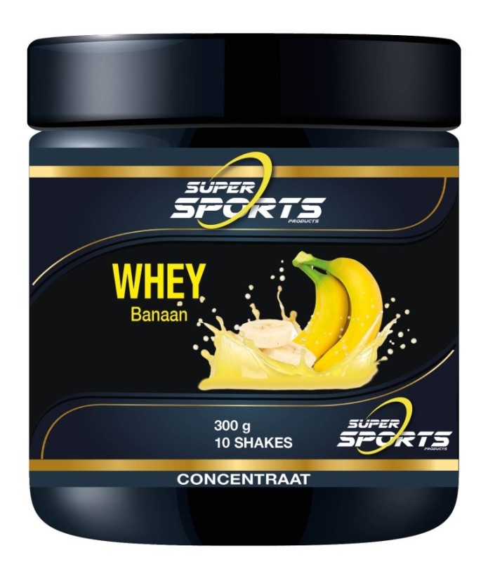 Super Sports Products Whey proteine banaan 300G
