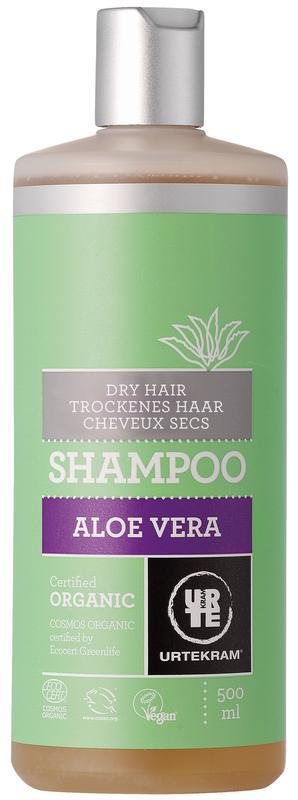 Urtekram Shampoo droog haar aloe vera 500ml