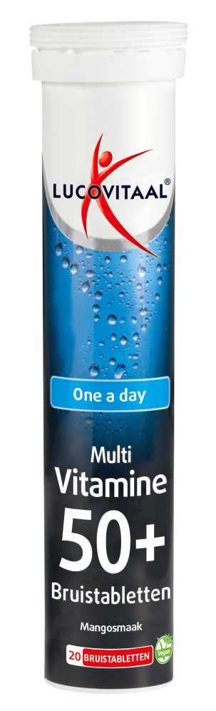 Lucovitaal Multi Vitamine 50+ Bruistabletten
