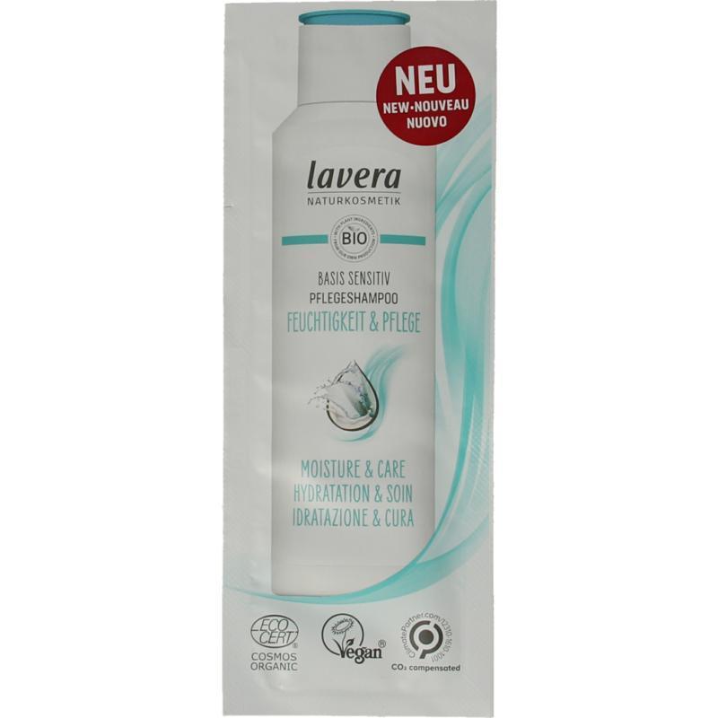 Lavera Basis sensitive shampoo moisture & care sample 50 Stuks