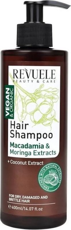 Revuele Vegan and organic macadamia and moringa extracts 400 ML