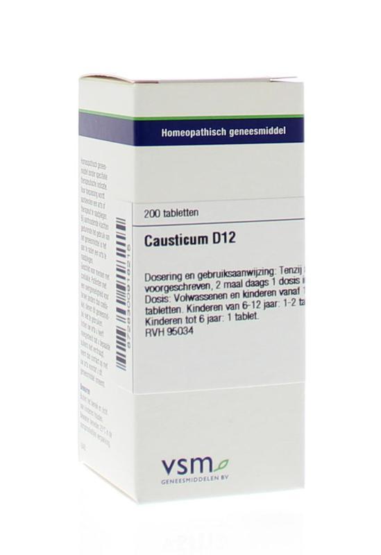 VSM Causticum d12 200tab
