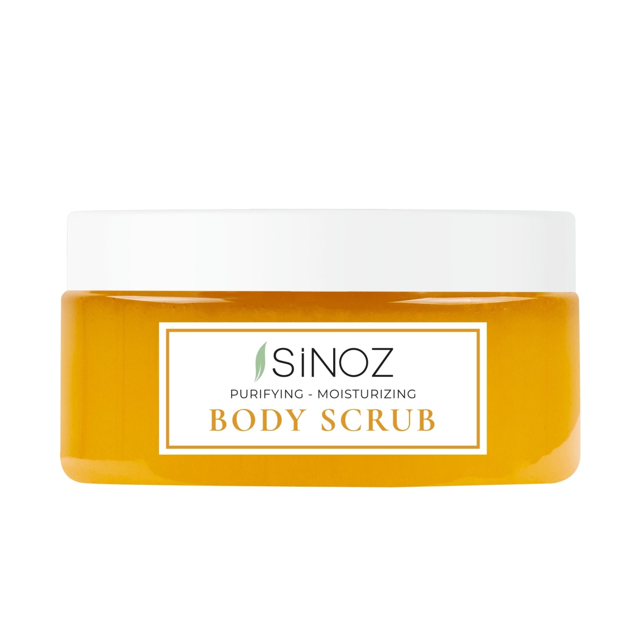 Sinoz Lichaamsscrub (Handen – Voeten – Lichaam) – Zuiverend en Hydraterend 300g 300g wit