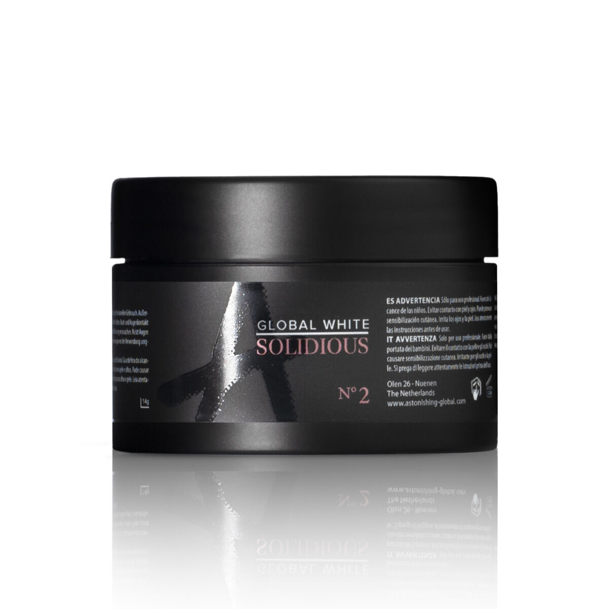 Kapperskorting Astonishing Solidious Gel Global White 14gr