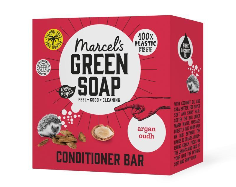 Marcels Green Soap Conditioner bar argan & oudh 60 Gram
