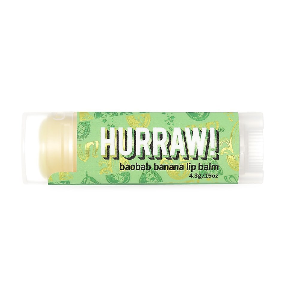 Hurraw Boabab Banana Lip Balm