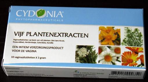 Cydonia Vijf plantenextracten vaginaalzetpillen 10 stuks