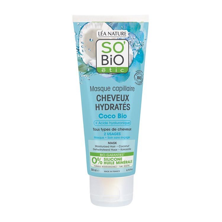 So bio etic Haarmasker coco hyaluronzuur 200 ML