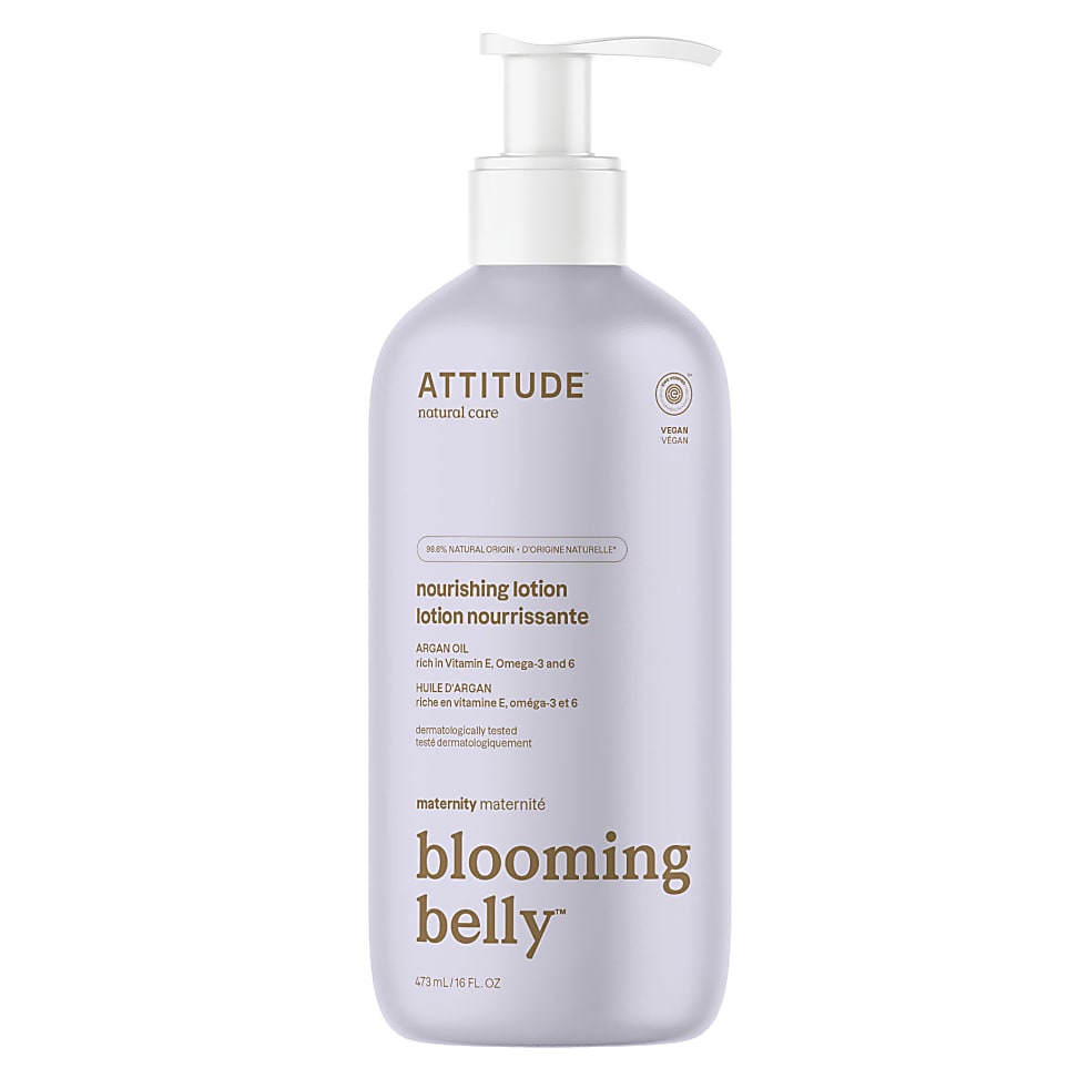 Attitude Blooming Belly Voedende Lotion, Argan 473 ml