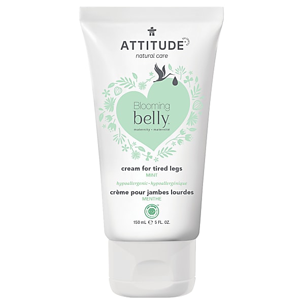 Attitude Blooming Belly Vermoeide Benen Creme - Mint 150 ml