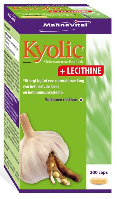 MannaVital Kyolic + Lecithine Capsules