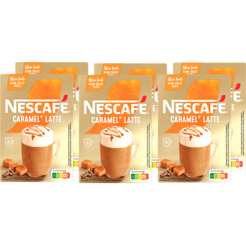 Nescafé  Gold Caramel Latte - 6x 8 zakjes