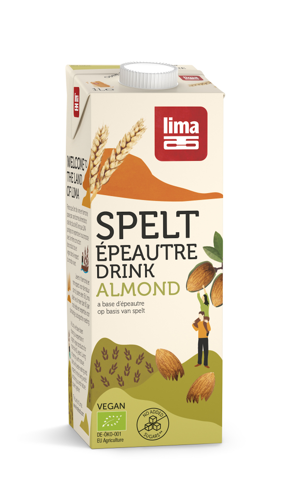 Lima Speltdrink Amandel Biologisch