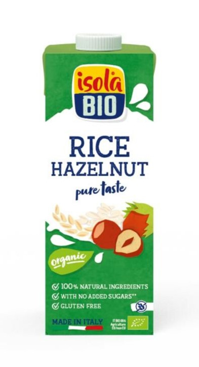 Isola Bio Rijstdrank Hazelnoot