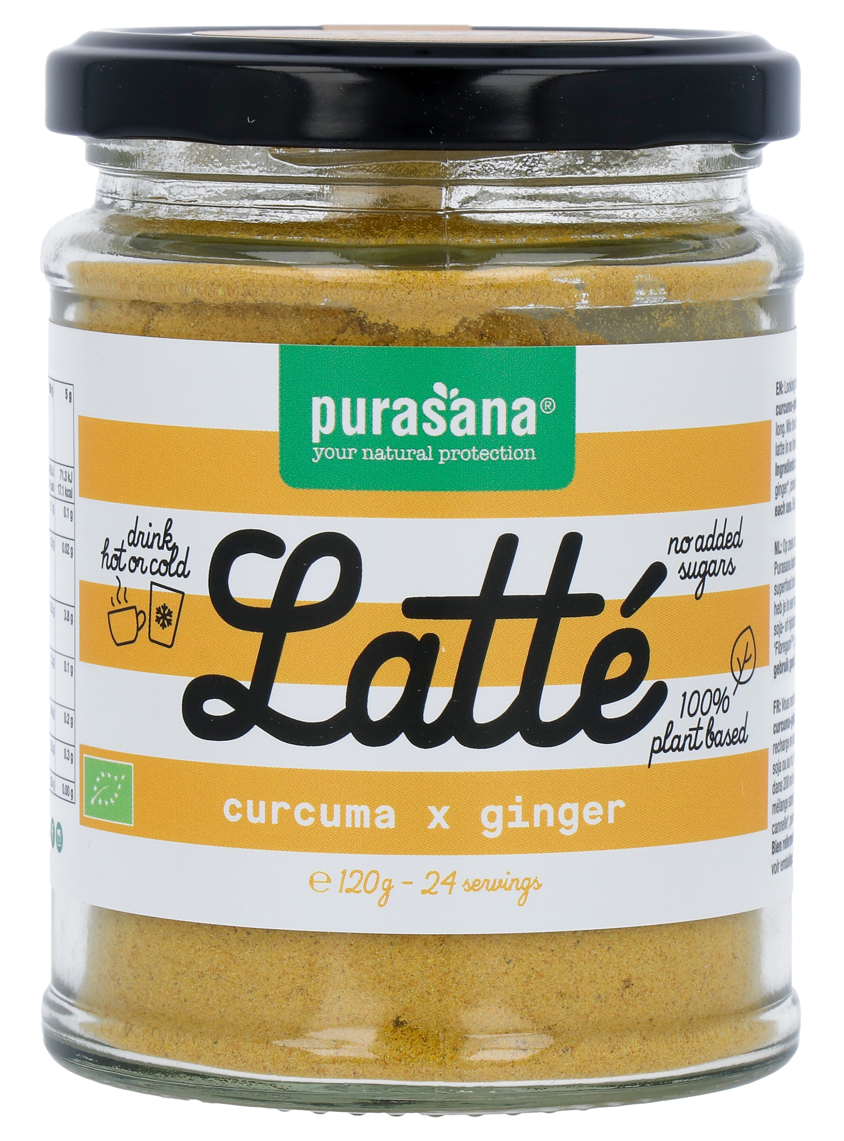 Purasana Latté Curcuma & Ginger
