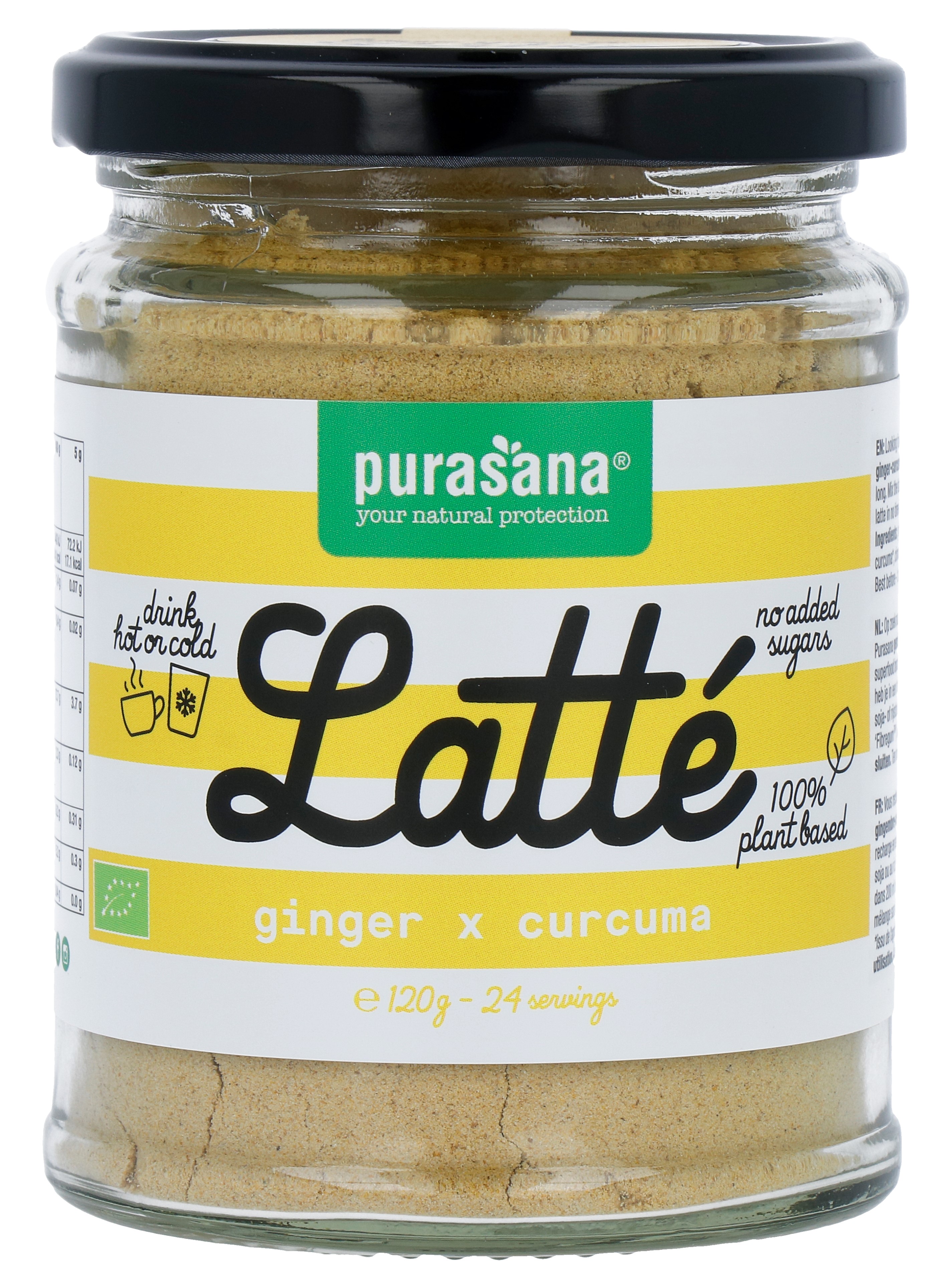 Purasana Latté Ginger & Curcuma