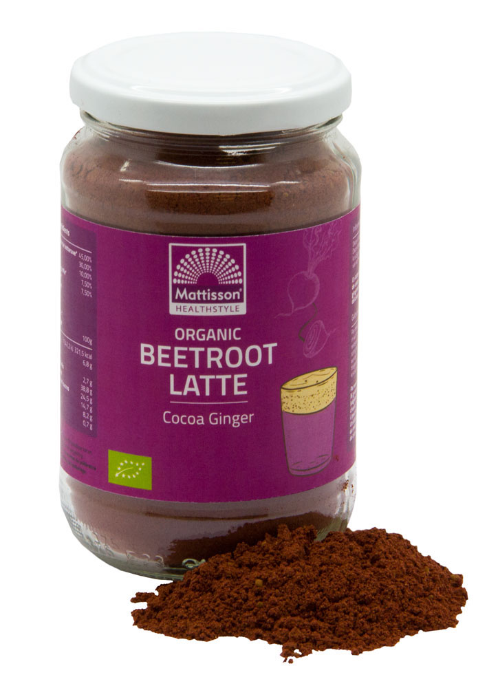 Mattisson HealthStyle Mattisson Beetroot Latte Cacao Gember Poeder