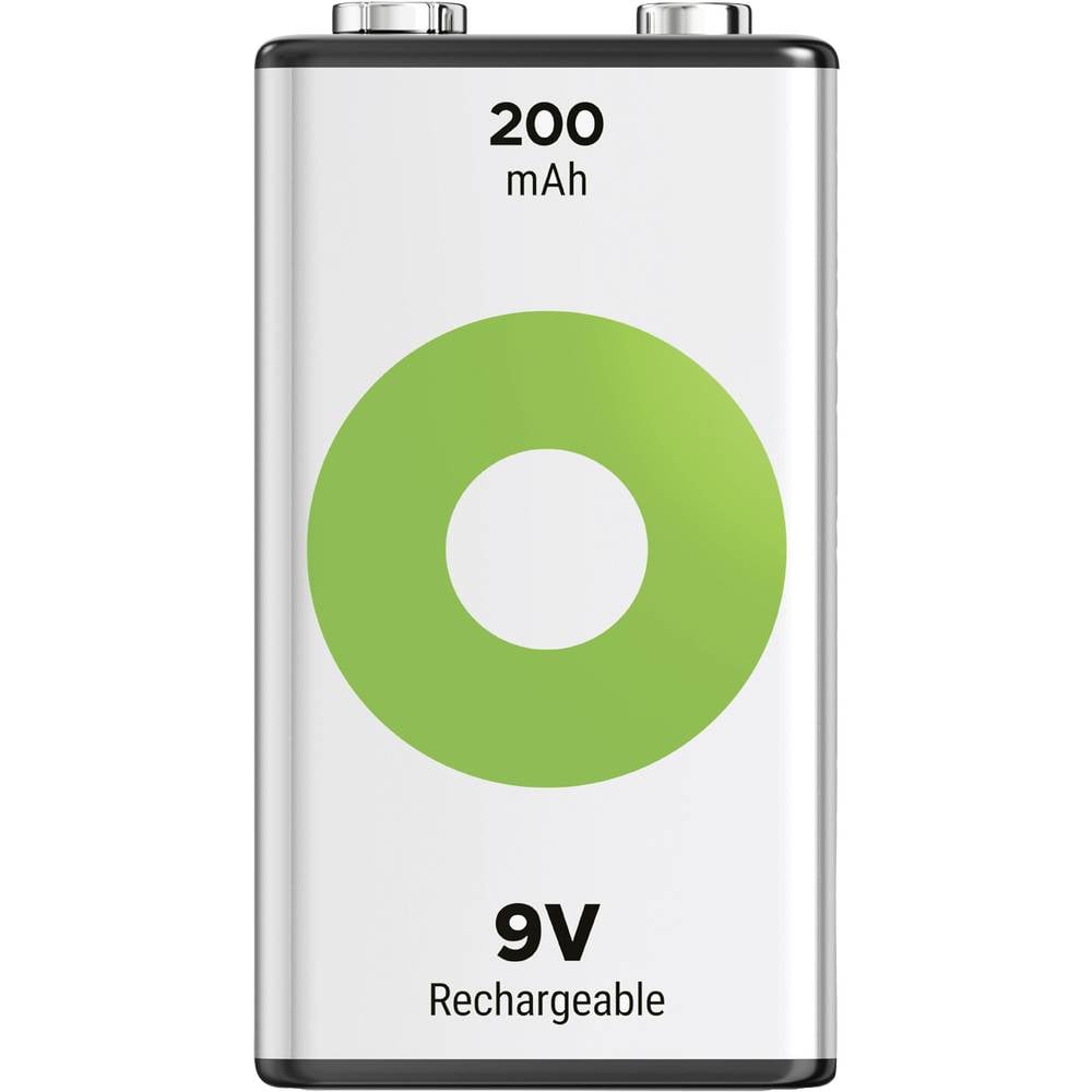 GP Oplaadbare 9V batterij (blok) ReCyko NiMH 8.4 V 200 mAh 1 stuk(s)