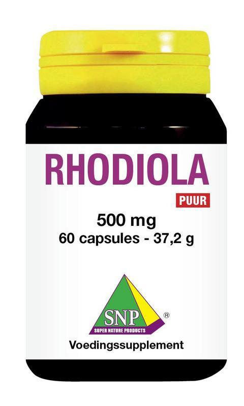 SNP Rhodiola 500 mg puur 60 Capsules