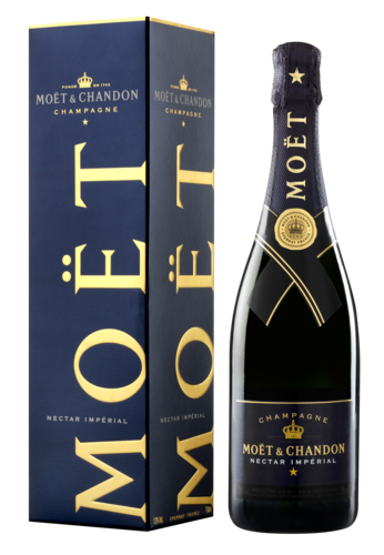 Moët & Chandon Nectar Impérial Geschenkverpakking 75CL