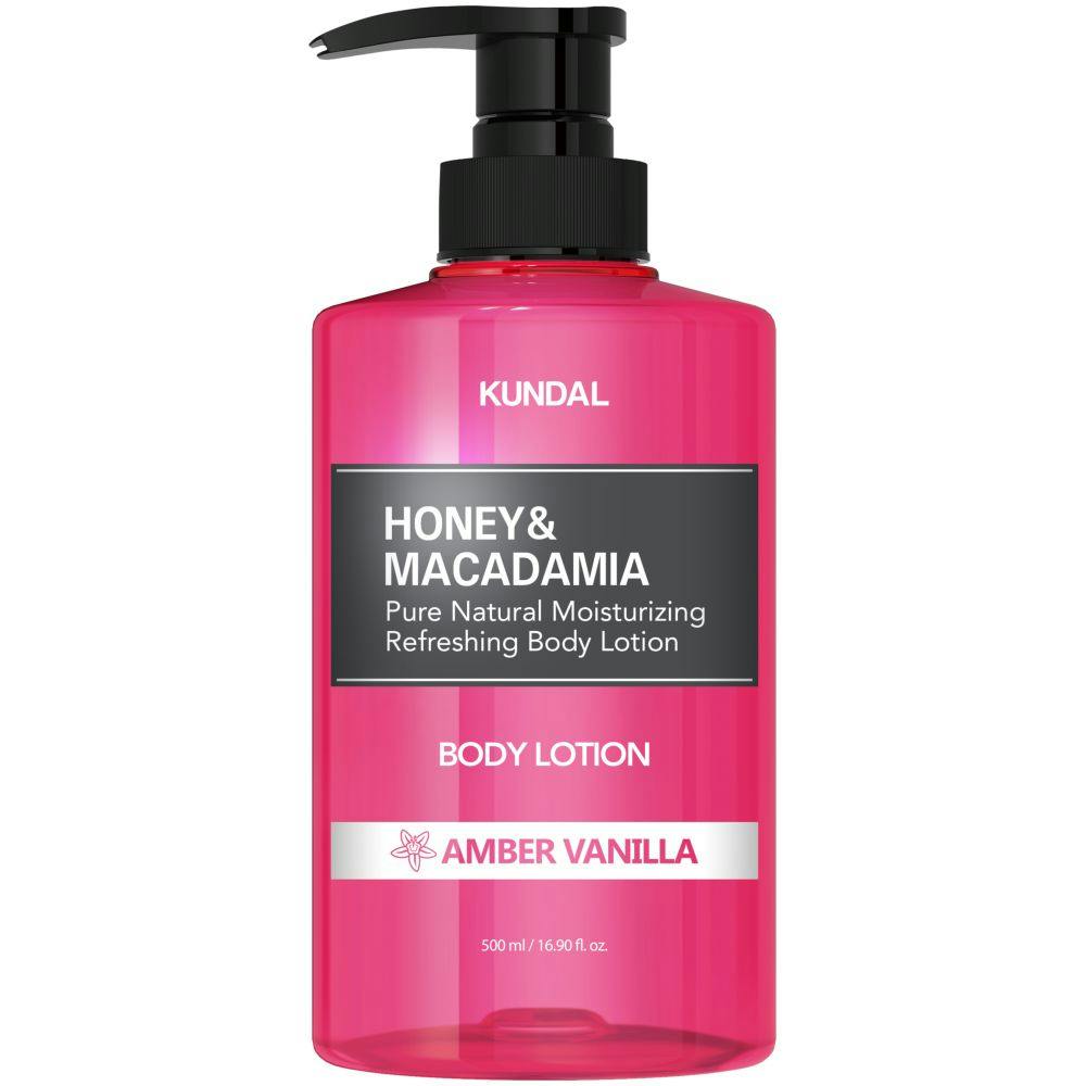 Kundal Honey & Macadamia Pure Body Lotion Amber Vanilla 500 ml