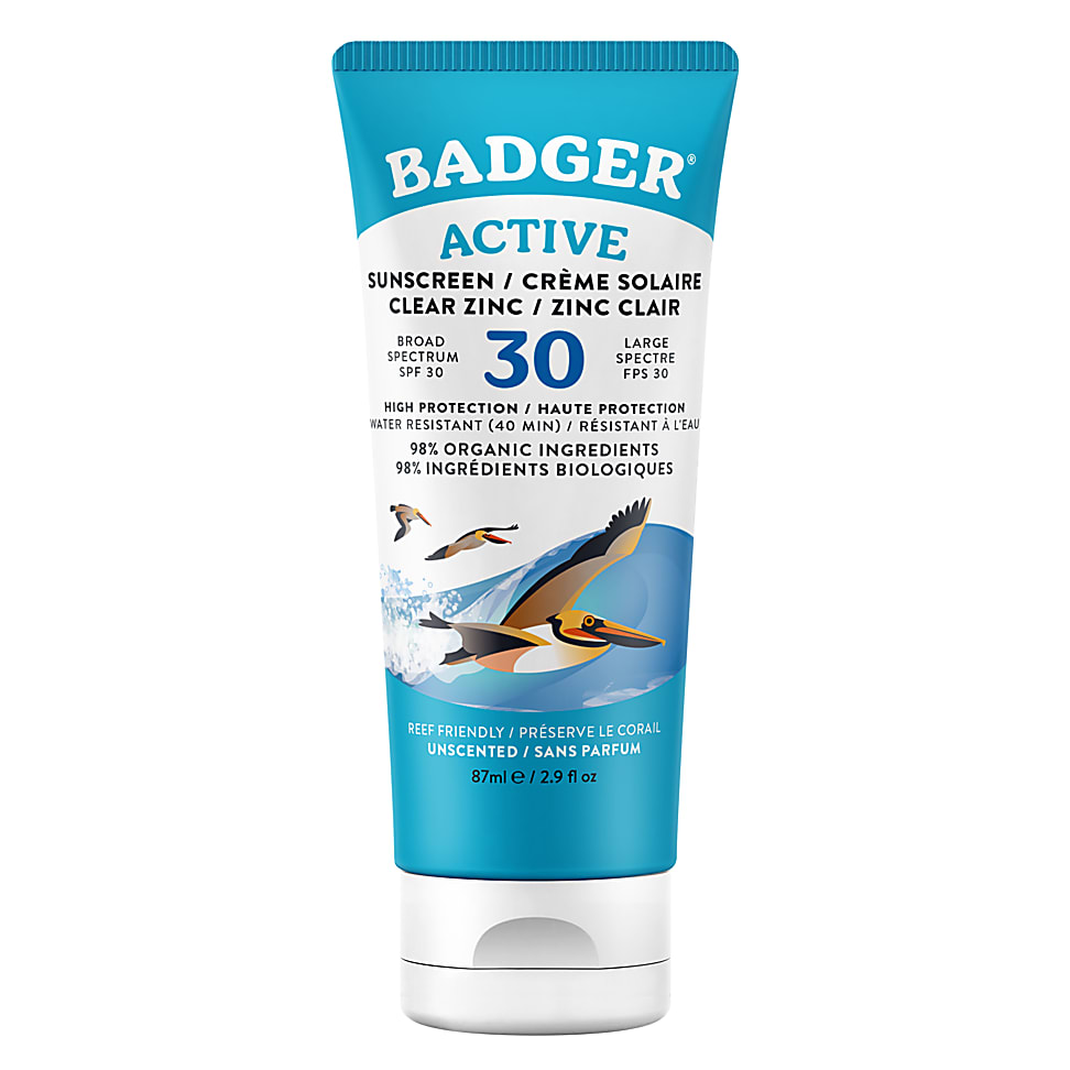 Badger Balm Broad Spectrum Clear Zonnebrandcreme SPF30