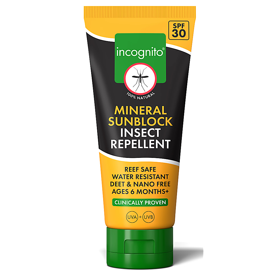 Incognito Zonnebrandcreme & Insecten werende creme met SPF30 - 100ml