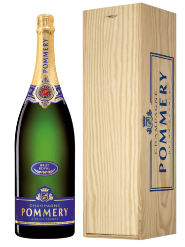 Pommery Brut Royal Jeroboam in Kist 300CL