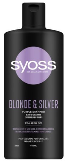 Syoss Blond & silver shampoo 440 ML