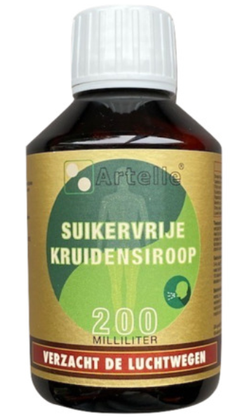 Artelle Suikervrije kruidensiroop 200 ml