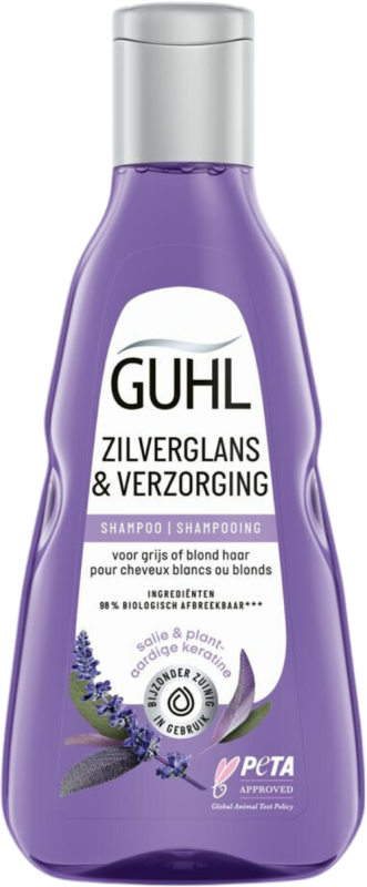 Guhl Zilverglans & verzorging shampoo 250ml